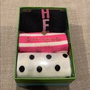NWT Kate Spade sock set